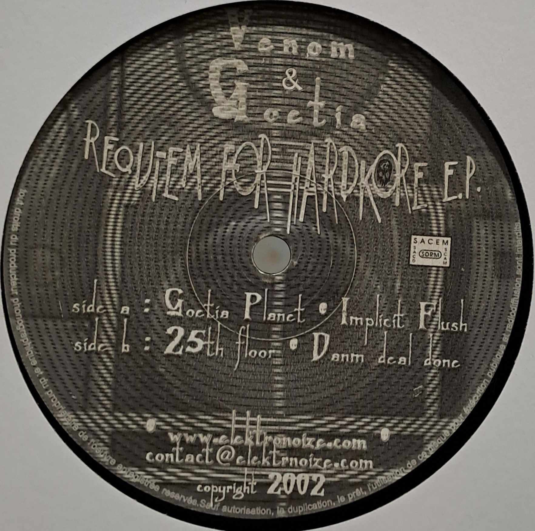 Elektrokut 01 - vinyle hardcore